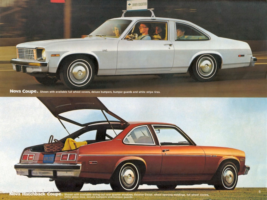 1975 Chevrolet Nova and Concours Brochure Page 8